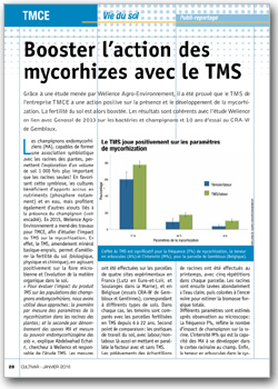 Booster l'action des mycorhizes avec le TMS 