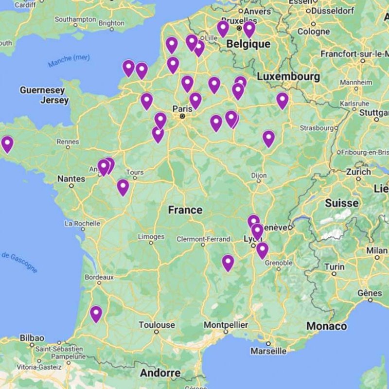 Répartitions des essais