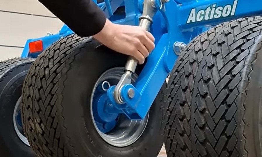 Herbasol Vigne Actisol : option roue réglable