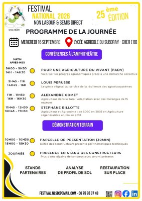Programme NLSD 2026