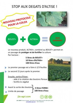 J3C agri Colza