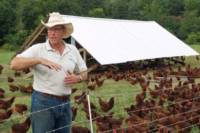Joel Salatin - poulaillers mobiles