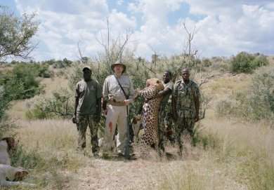 Trophée de chasse en Afrique