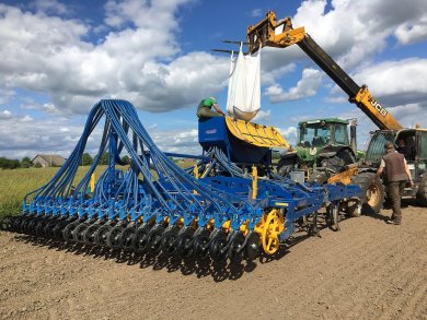 scalpeur dechaumeur de precision Treffler TG